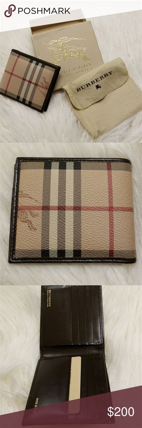 wallet like burberry|burberry wallet for men's.